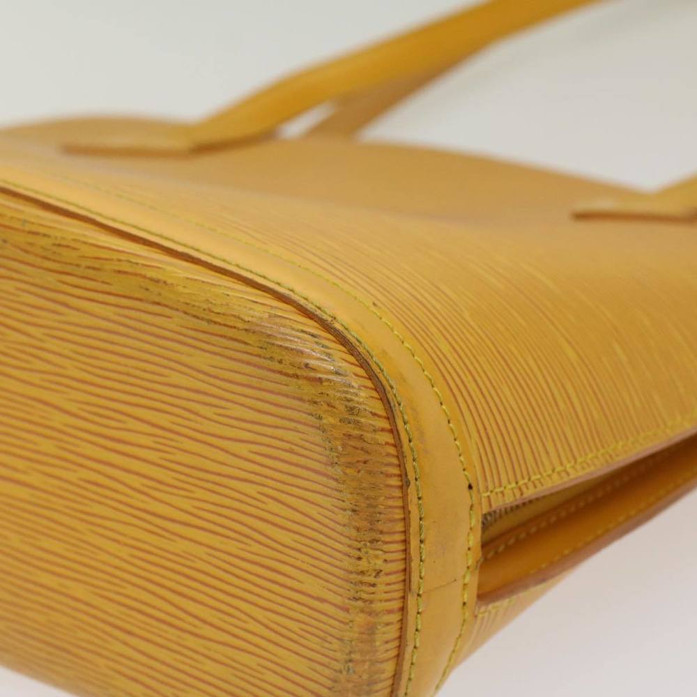 LOUIS VUITTON Epi Lussac Shoulder Bag Yellow M52289 LV Auth bs7593 - Picture 15 of 16